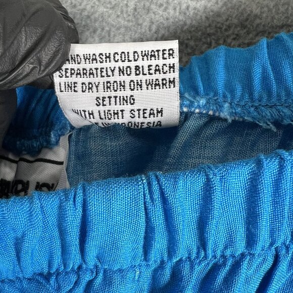 California Krush 3X Tropical 2-Piece Button Up Top Elastic Waist Pants  Vacation - Picture 15 of 16